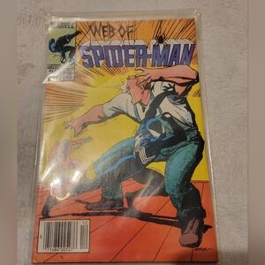 Web Of Spider-Man Comic Book #9 1985